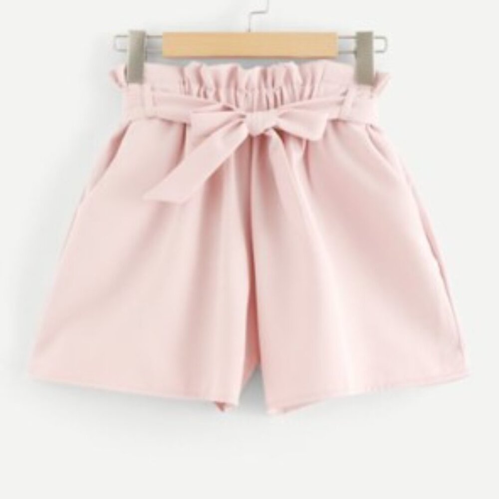 Ruffle Waist Shorts